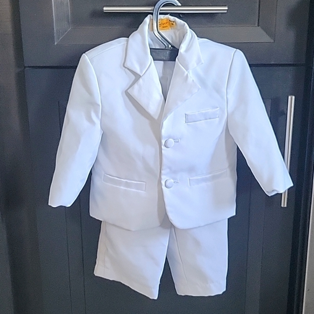 White Baby Tuxedo NWOT